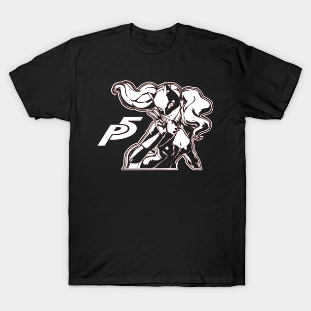 Panther Persona 5 T-Shirt by OtakuPapercraft